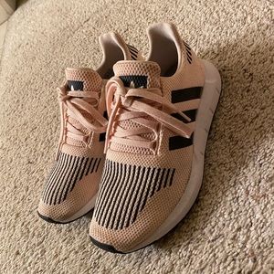 adidas pink and black womens shoes